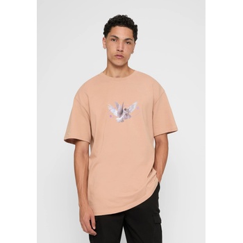 Mister Tee Тениска Vive la Liberte Oversize Tee amber XXLUB-MT1977-00915 - Тъмносив, размер S