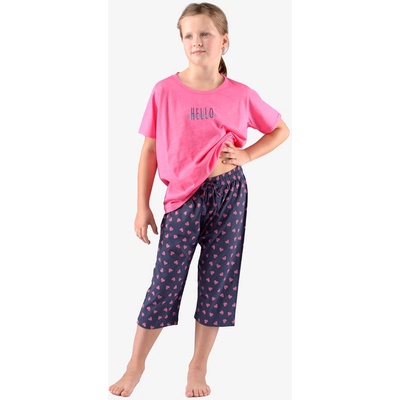 Gina dětské pyžamo 2022 29010P purpurová lékořice