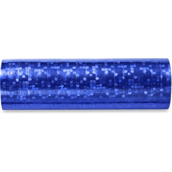 Serpentíny holografické modré 380 cm