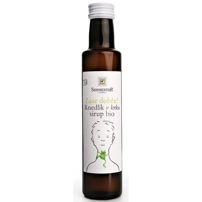 Sonnentor Sonnentor, Сироп за кнедли в гърлото, БИО, 250 мл