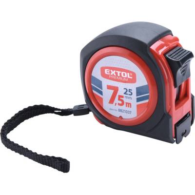 EXTOL PREMIUM metr svinovací COMPACT, 7,5m, š. pásky 25mm