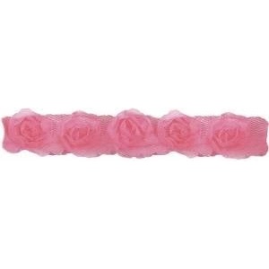 TITANUM Tulle insert light pink flowers