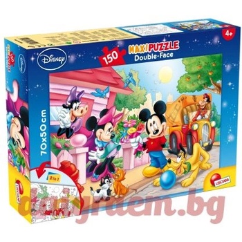 Lisciani Пъзел lisciani 48328 - 150 части - Мики Маус, двулицев пъзел (li48328)