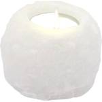 Himalaya Salt Dreams Свещник от хималайска сол Himalaya Salt Dreams - Бял, 400 g (250186)