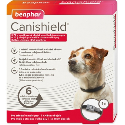 Beaphar CANISHIELD antiparazitný obojok DOG 48 cm