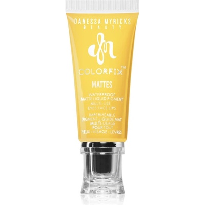 Danessa Myricks Beauty Colorfix Mattes мултифункционален грим за очи, устни и лице цвят Lemonade 10ml