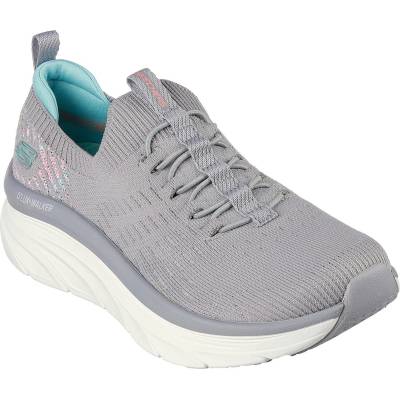 Skechers Relaxed Fit D'Lux Walker - Gry Knt /Mnt