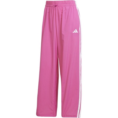 adidas Дамски анцуг Adidas Essentials 3-Stripes Lifestyle Woven Parachute Tracksuit Bottoms Womens - Fuchsia/White
