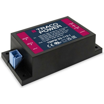 TracoPower TMPW 50-124-J spínaný síťový zdroj 24 V/DC 2.08 A 50 W