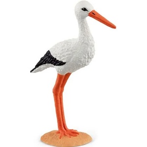 Schleich Фигурка Schleich Farm World - Изправен щъркел (13936) - ozone