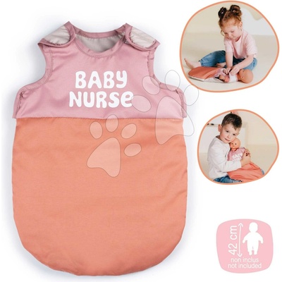 Smoby Spací vak pre 42 cm bábiku Sleep Sacks Soft Baby Nurse do postieľky a kočíka od 18 mes