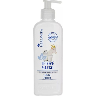 Herbavera Kozí tělové mléko 400 ml