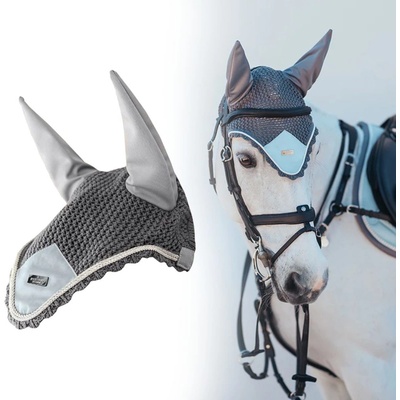 Equestrian Stockholm Čabraka na uši Ice Blue – Zboží Dáma