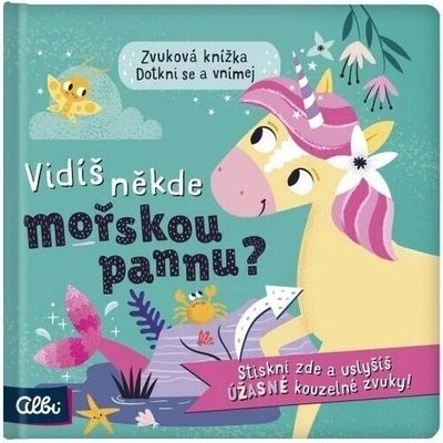 Vidíš někde mořskou pannu? - Zvuková hmatová kniha