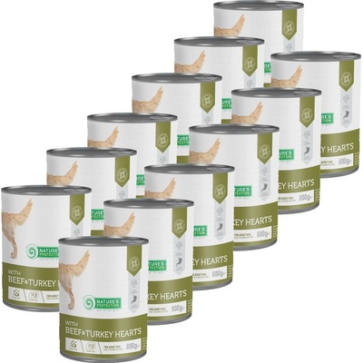 Natures Protection Adult Beef & Turkey 12 x 800 g