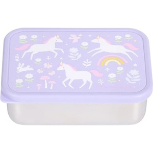 A Little Lovely Company Unicorns and Rainbow ALLC_LBSSUD54