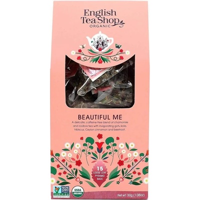 English Tea Shop Čaj Pro Krásu Wellness 15 pyramidek bio