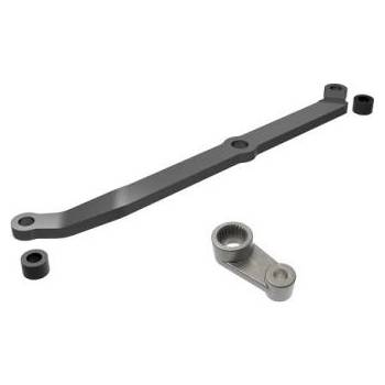 Traxxas алуминиево кормилно рамо сиво анодирано