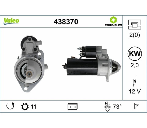 Startér VALEO 438370