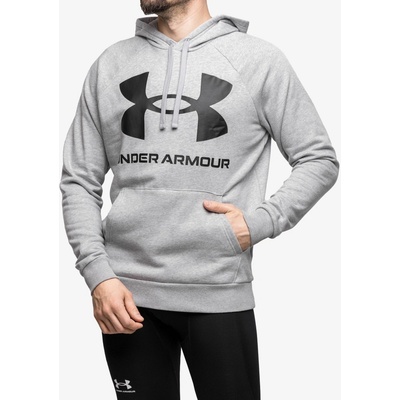 Under Armour Rival Fleece Big Logo HD mod gray light heather/black