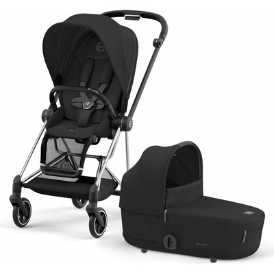 CYBEX kombinovaný Mios 3.0 Chrome Brown Sepia Black Platinum 2023