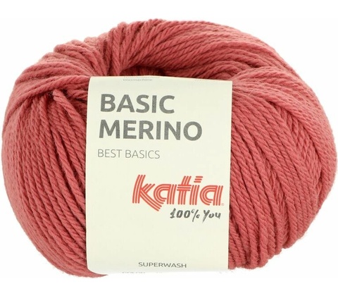 Katia Basic Merino 75 ružová