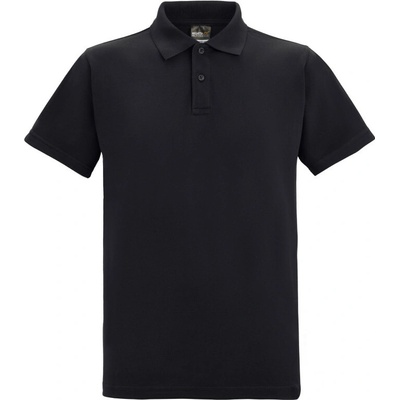 Regatta Professional polokošile TRS 101 těžká bavlna unisex krátký rukáv COT36S10100203-black