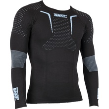 Snap Industries tričko Cool Ride Funkčné black/ligt blue