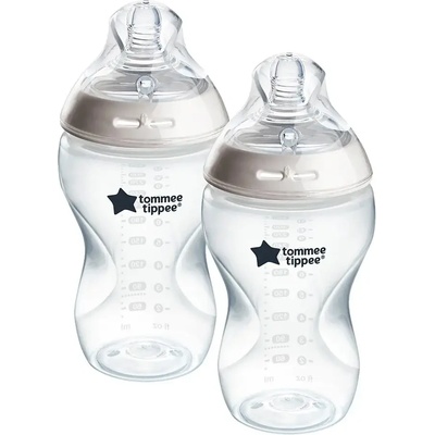 Комплект самостерилизиращи се бебешки шишета Tommee Tippee Natural Start - 2 х 340 ml (TT.0037)