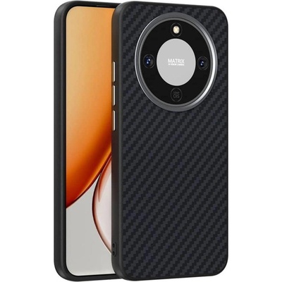 GKK Magsafe Калъф за Honor Magic 8 Lite, Carbon Desigh Case, Черен (5966012116771)