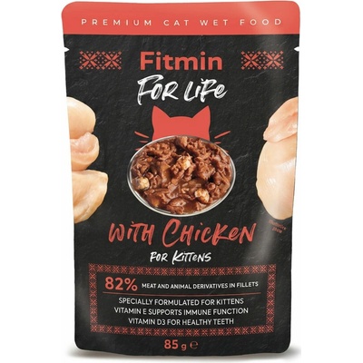 Fitmin For Life Cat kitten Kuřecí 85 g