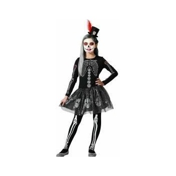 BigBuy Carnival Маскировъчен костюм за деца Скелет Размер 5-6 години