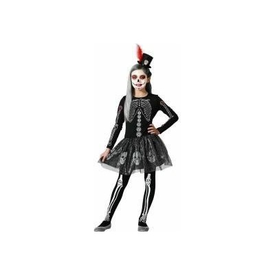 BigBuy Carnival Маскировъчен костюм за деца Скелет Размер 5-6 години