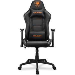 COUGAR Геймърски стол Cougar Armor Elite Black, до 120 kg, Class 4 газов амортисьор, 2D регулируеми подлакътници, PVC кожа, черен (3MELIBLB.0001)