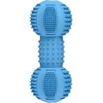 Flamingo Ruffus Dumbbell - гумена играчка за кучета - дъмбел 12, 5 х 5, 5 см - 1 брой, Белгия - 1030458