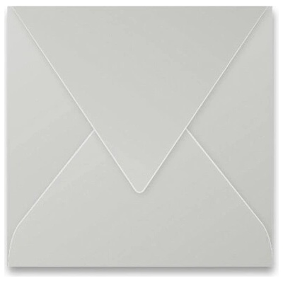 CLAIREFONTAINE Obálka CF - 165x165 mm, strieborná 120g (20ks)