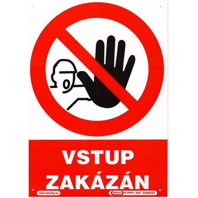 tabulka - VSTUP ZAKÁZÁN !