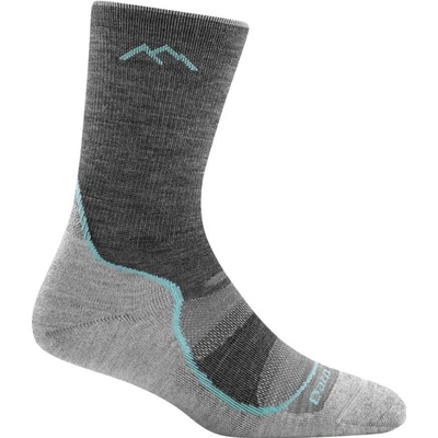 Darn Tough Micro Crew Lightweight with cushion light hiker slate