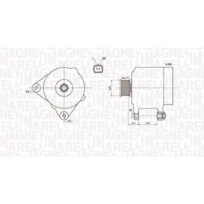 generátor MAGNETI MARELLI 063731768010