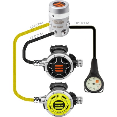 Tecline Automatika R4 TEC+II. stupeň a octopus TEC1+ Tlakoměr S-TECH Combo set – Zboží Dáma