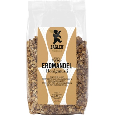 ZAGLER MÜSLIBÄR Био мюсли - ядки и мед - 500 г