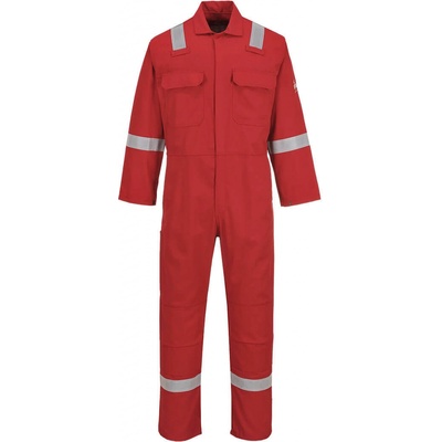 Portwest BZ506 Bizweld nehorľavá reflexná kombinéza červená XXXL