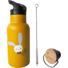 Kikadu Detská termofľaša Rabbit Mustard 350 ml