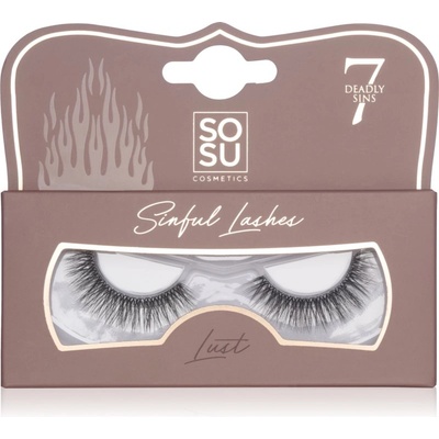 SOSU Cosmetics 7 Deadly Sins Lashes изкуствени мигли Lashes Lust