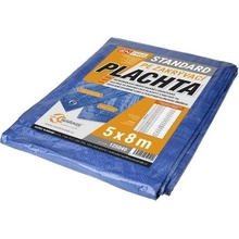 Enpro 125040 Plachta zakrývací STANDARD, 5 x 8 m, modro stříbrná