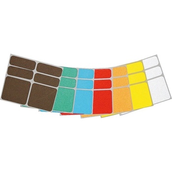 ShamanRacing reflexné samolepky set 6ks čierne
