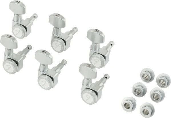 Fender Locking Stratocaster/Telecaster TM Brushed Chrome Chrome Тунинг част за китара (0990818000)
