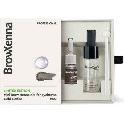 Brow Xenna henna na obočí lahvička Dark Chocholate č. 104 10 ml