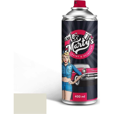 Marty's Autolak ve spreji Volkswagen VW R902 Grauweiss kvalita autolaku Standardní sprej 400ml