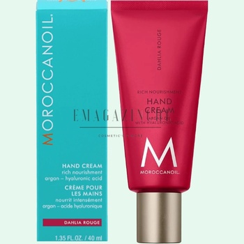 Moroccanoil Хидратиращ крем за ръце с далия и сандалово дърво 40 мл Dahlia Rouge Hand Cream (MRCFMC-BLHCADR40BU)